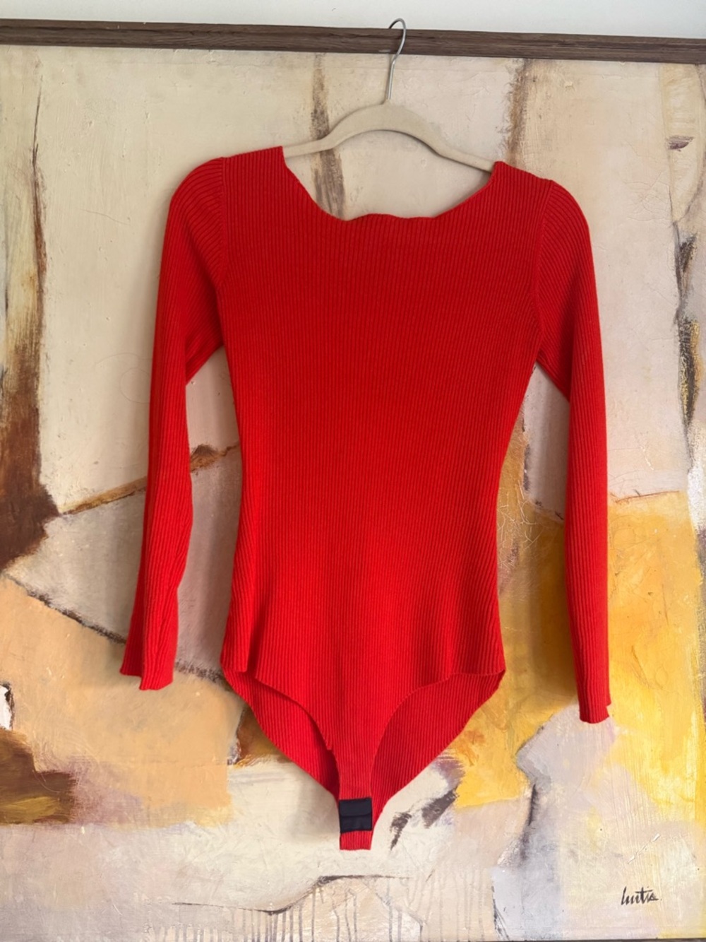 Sezane Lena bodysuit coral - Picture 4 of 4